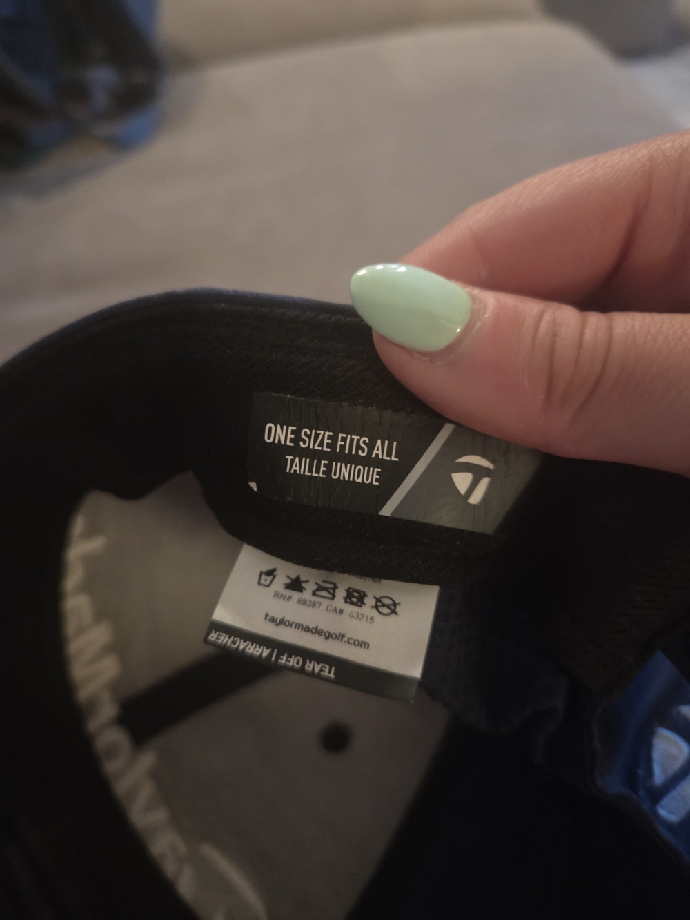 TaylorMade Navy Performance Golf Hat - Picture 5 of 5